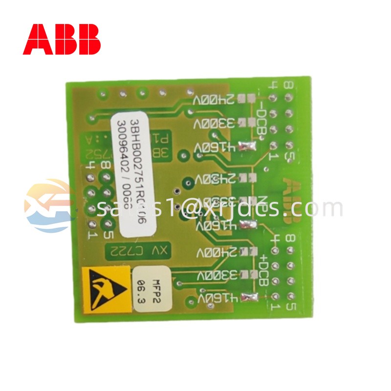 ABB 3BHB002751R0106 Rectifier Supervision Board1